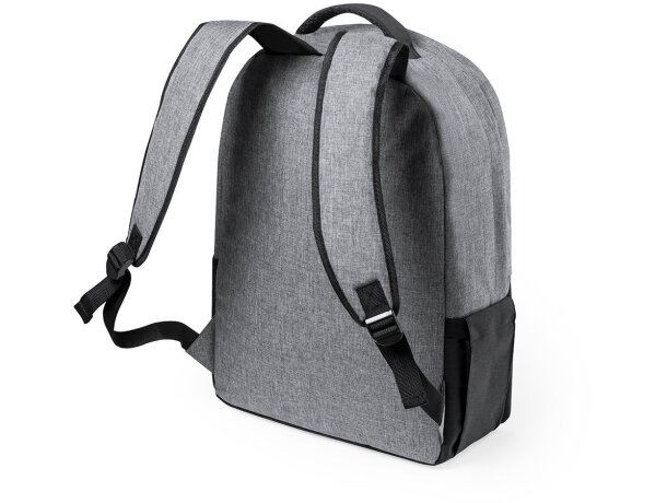 Mochila para portátil plástico reciclado bicolor