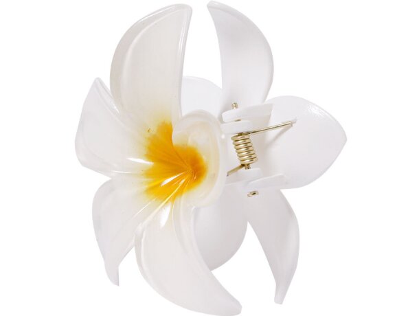 Pinza para cabello Tixcon con diseño floral en plástico detalle 2