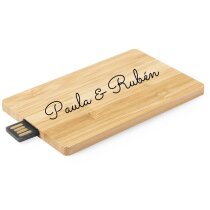 Memoria De Bambu Para Bodas Zilda 16 Gb