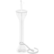 Vaso de plástico 600 ml barato blanco