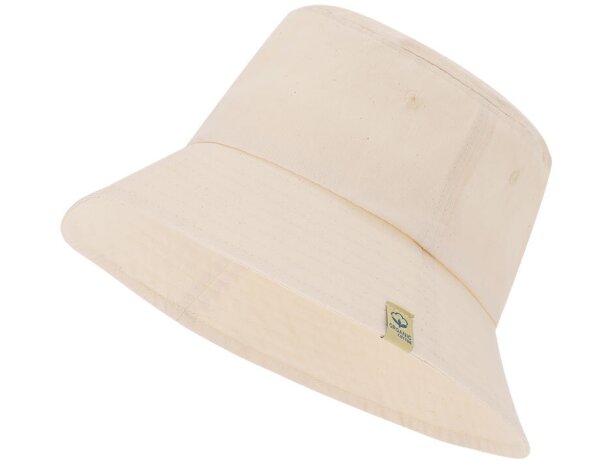 Gorro Fonte algodón orgánico 100% transpirable estilo bob detalle 2