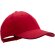 Gorra con cierre ajustable de alta calidad roja barata