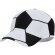Gorra Wesson de algodón con cierre velcro y diseño 5 paneles Blanco