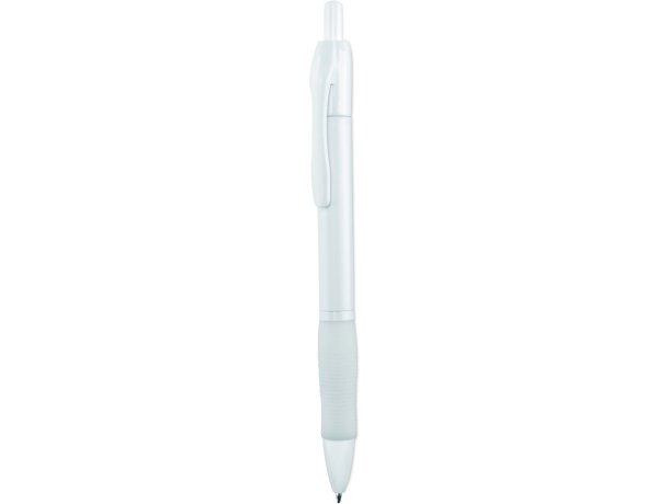 Bolígrafo Zufer de plástico con clip en color combinado