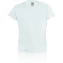 Camiseta de niño 135 gr blanca merchandising