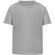 Camisetas niños algodón peinado 160 g/m2 Gris