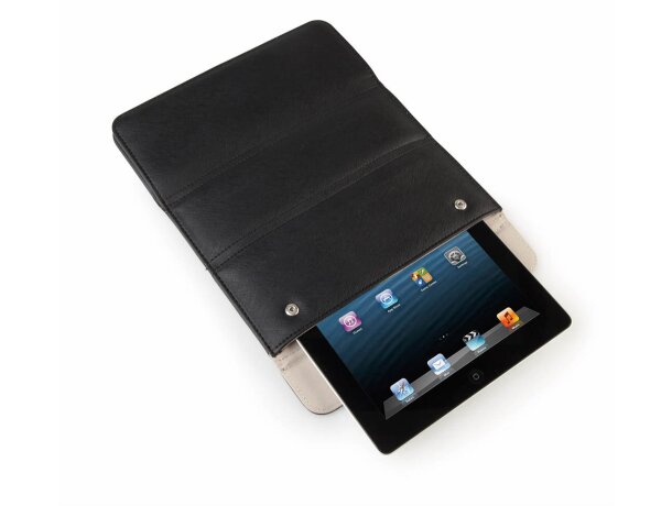 Bandolera en polipiel para tablet merchandising