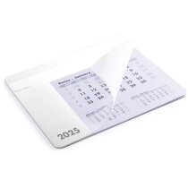 Mousepad publicitario PVC/EVA antideslizante 23x18cm blanco
