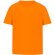Camisetas niños algodón peinado 160 g/m2 Naranja