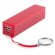 powerbank en varios colores de 2000mah personalizado rojo