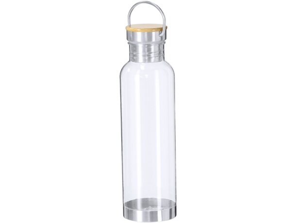 Bidón Luxan rpet bambú y acero inoxidable 800ml detalle 1