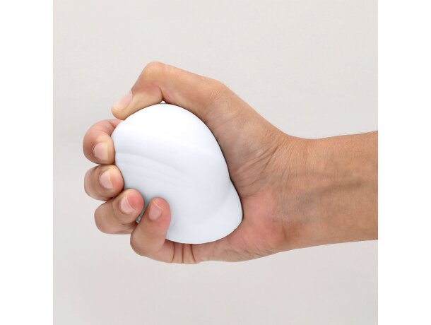 Antiestrés Soren con forma de casco de trabajo en PU detalle 3