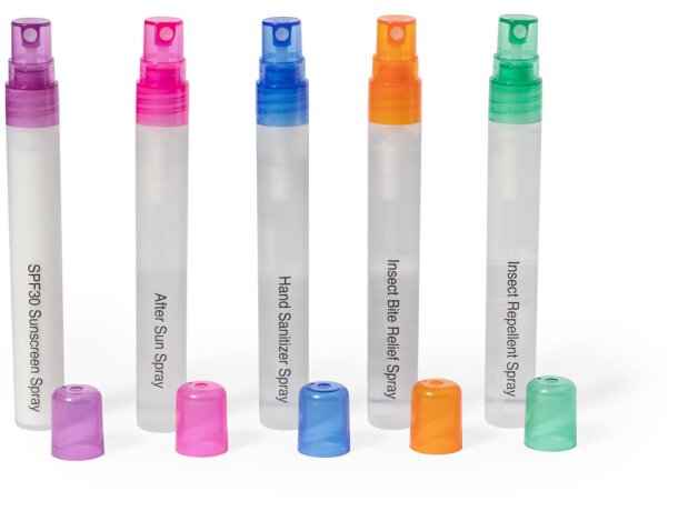 Set Yohan de protección solar y cuidado personal con 5 sprays detalle 3