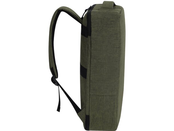 Mochila Ghibli de poliéster reciclado con compartimento portátil detalle 4