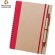 Libreta de cartón ecológico con goma barata