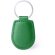 Llavero de polipiel en colores personalizado verde