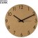 Reloj de pared Melzer en corcho natural con dial metálico detalle 1