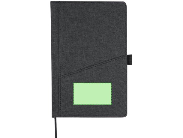 Set Meryl bloc con bolígrafo y llavero material reciclado RPET detalle 10