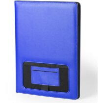 Carpeta de polipiel con bloc y bolsillos negra Carpeta de polipiel con bloc y bolsillos negra