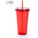 Vaso Trinox de plastico transparente de colores