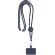 Lanyard soporte smartphone Zaret con mosquetón giratorio detalle 3
