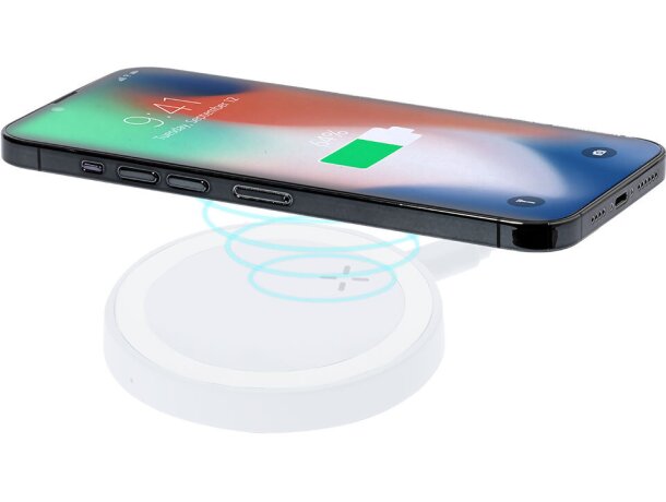 Cargador inalámbrico Vilof 15W con tecnología Qi en RABS detalle 3