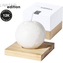 Vela para regalo de bambú redonda Windu