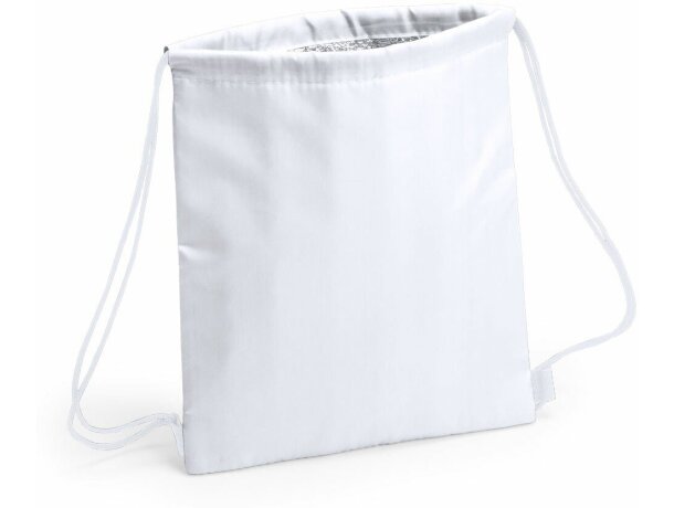 Mochila nevera para niños personalizada blanca Mochila nevera para niños personalizada blanca