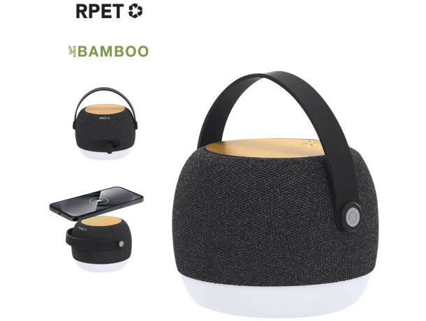 Altavoz cargador Sprit con tecnología Bluetooth y LEDs detalle 1