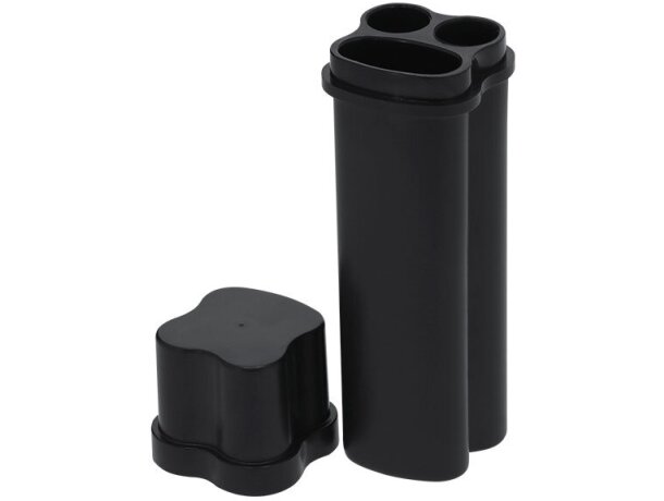 Estuche tabaco Boromir con tapadera de bisagra y compartimentos detalle 4