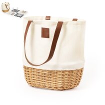 Cesta picnic Laudan mimbre natural 2 servicios