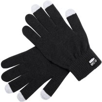 Guantes Despil RPET táctiles en gris para móviles