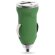 Cargador coche usb Verde
