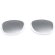 Lentes color negro con montura de colores blanca personalizado