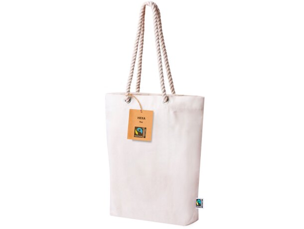 Bolsa Hexa Fairtrade detalle 3