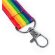 Lanyard lgtbi de poliéster Mapik detalle 2