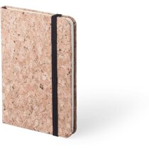 Libreta Climer corcho natural con banda elástica