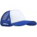 Gorra especial con frontal blanco para sublimación personalizada azul