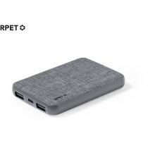 Powerbank para publicidad Syrong batería externa 5000 mAh poliéster RPET