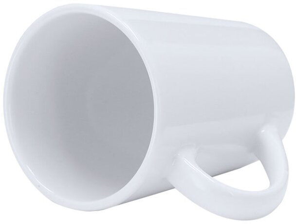 Taza cerámica Lidnar 230ml personalizable serigrafía blanca detalle 3