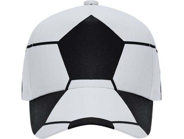 Gorra Wesson de algodón con cierre velcro y diseño 5 paneles detalle 3