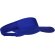 Visera de colores en poliester personalizada azul