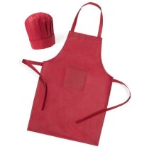 Set de delantal y gorro de cocina para niño