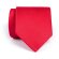 Corbata de poliester en varios colores rojo
