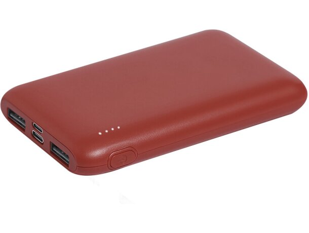 Power bank Telkax 5000 mah con doble USB en RABS reciclado detalle 2