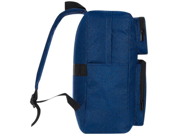 Mochila Necco en poliéster reciclado RPET con compartimento detalle 3