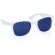 Gafas de sol clásicas en amplia gama de colores blanca grabado