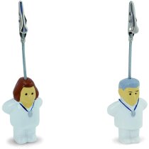 Clip porta notas modelo médico