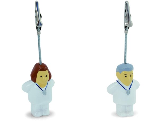 Clip porta notas modelo médico