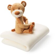 Manta personalizada con forma de osito de peluche